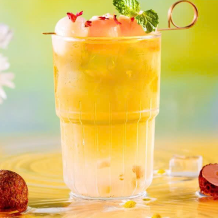 Trà Vải Hoa Hồng