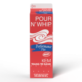 Kem trang trí Bánh Avoset Pour NWhip Performance Plus hộp 1kg