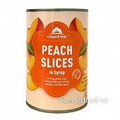 Đào ngâm Countree 425g - Lát nhỏ