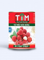 Vải thiều TIM hộp 560gr