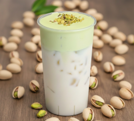 Trà Oolong Lài Foam Hạt Dẻ Cười