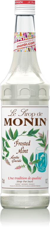Siro Bạc hà trắng (Frosted Mint) hiệu Monin-chai 700ml