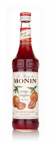 Sirô Cam đỏ (Blood Orange) hiệu Monin-chai 700ml