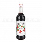 Siro Dâu tây (Strawberry) hiệu Monin - chai 1 lít