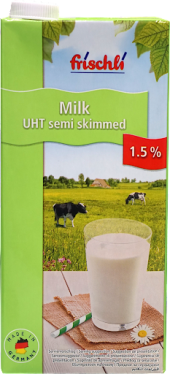 Sữa tươi nguyên kem Frischli 1,5% béo hộp 1L